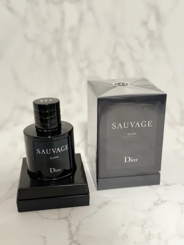 Christian Dior Sauvage Elixir Parfum Spray for Men 3.4 oz (100ml)-sealed