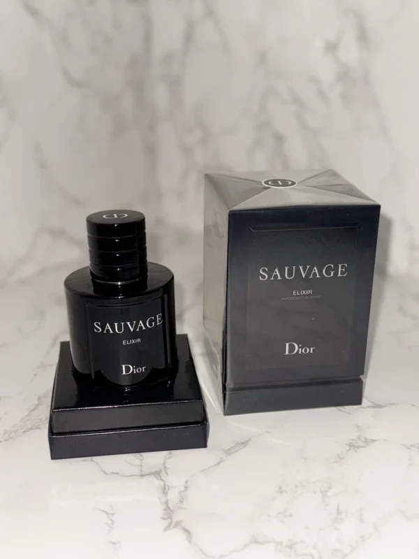 Christian Dior Sauvage Elixir Parfum Spray for Men 3.4 oz (100ml)-sealed - Image 3