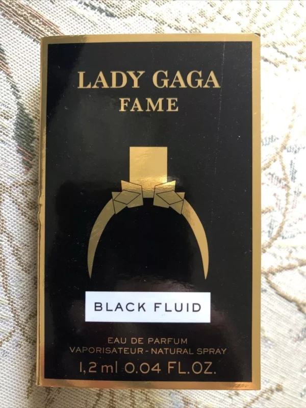 LADY GAGA FAME BLACK FLUID NIB Women's Designer Perfume Sample ~ New