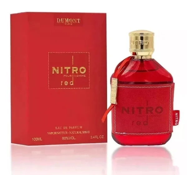 Nitro Red Pour Homme by Dumont Paris Edp 3.4 OZ for Men