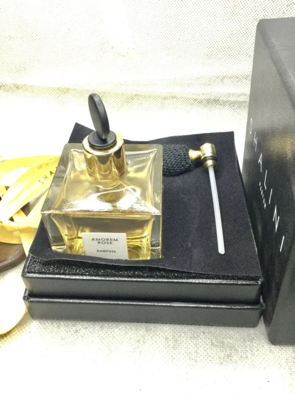 Shalini Amorem Rose Parfum 50 ML Spray Cubique Bulb Atomizer LUXURY FRAGRANCE - Image 5